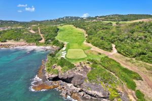 Cabot Saint Lucia (Point Hardy) 14th Rock Reverse